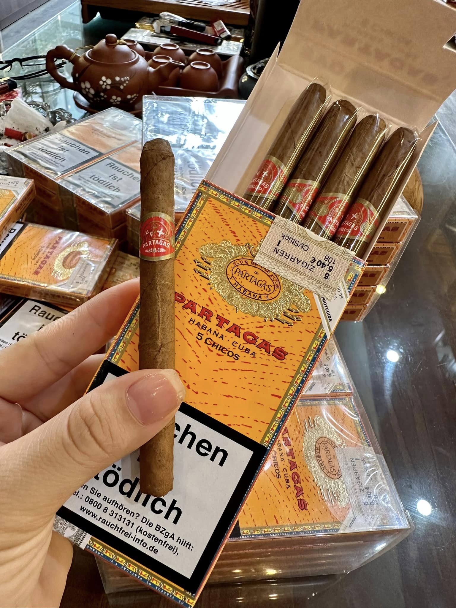 Xì Gà Partagas Chicos-Hộp 25 Điếu 21 Xì Gà Partagas Chicos-Hộp 25 Điếu.18