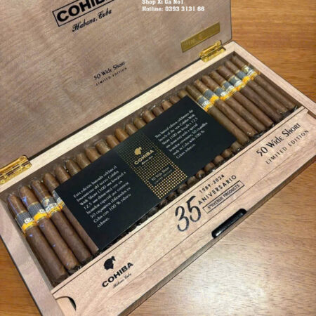 Xi Ga Cohiba Wide Short 50 Limited Edition Hop 50 dieu.14