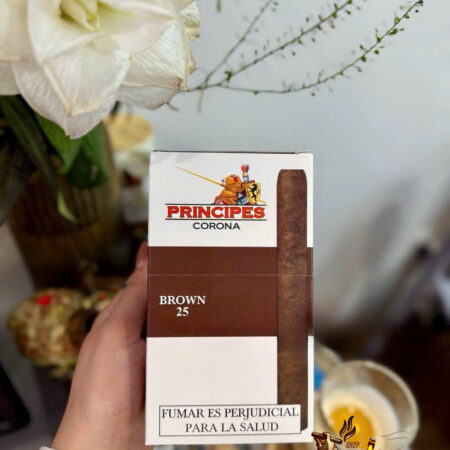 Xì Gà La Aurora Principes Corona Brown Hộp 25 Điếu Giá Rẻ