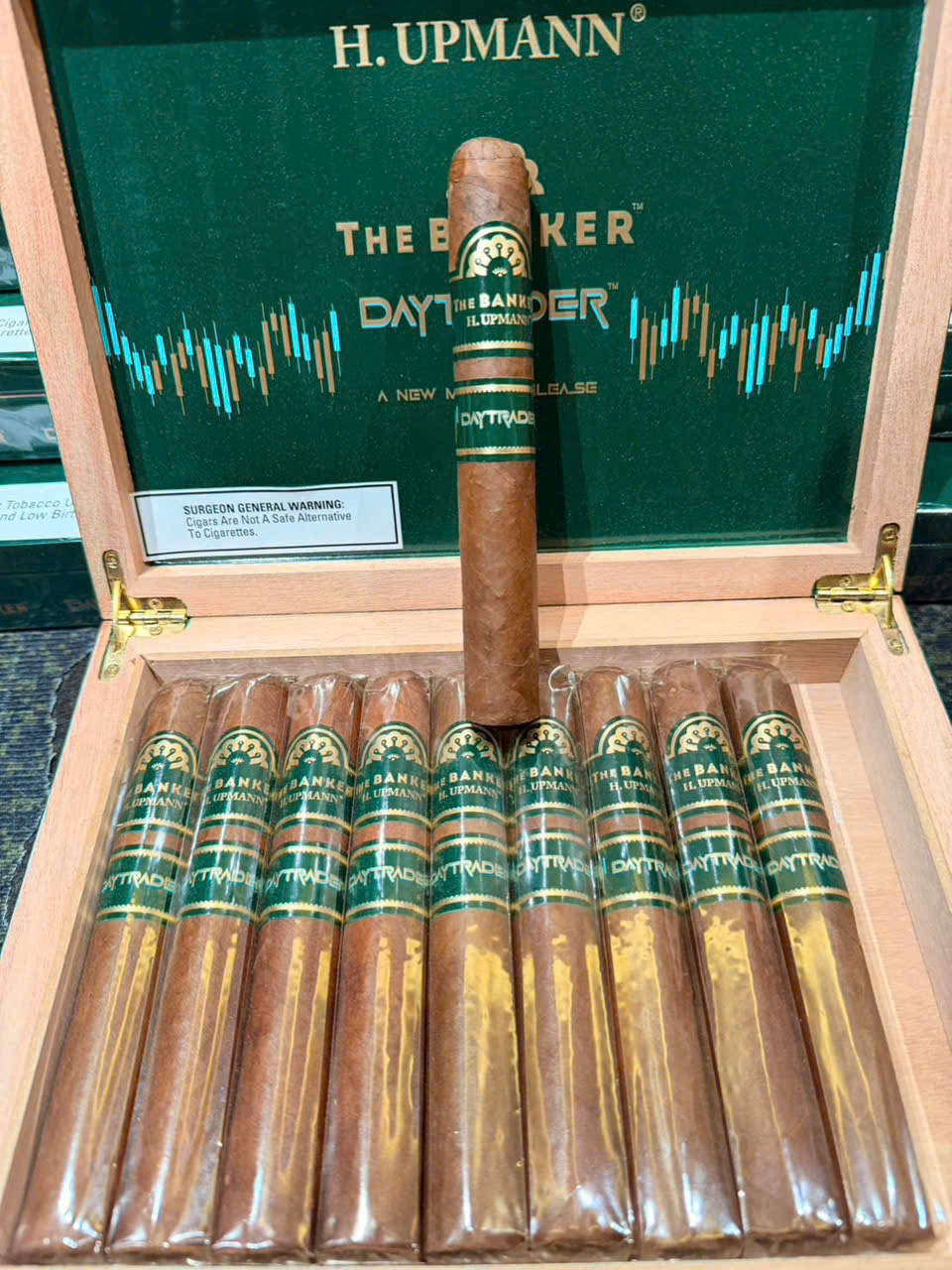 Xì Gà H.Upmann The Banker Daytrader Toro Hộp 10 Điếu 2 Xì Gà H.Upmann The Banker Daytrader Toro Hộp 10 Điếu.3